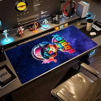 Roblox Large Mouse Pad Desk Mouse Pad Desktop Mouse Pad Non-Slip Rubber Base Suitable for Office Gaming PC Laptop 30cmx60cm