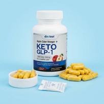 Keto GLP-1 Booster Capsules – 1500mg ACV, Berberine, BHB & NAD+ Blend – Supports Weight Management, Metabolism & Energy (60 Count) 1pack