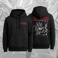 Can-Am Spyder RT (Limited, STS) 2020-2026 Motorcycle Hoodie for 3-Wheel Riders XXXL black