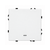 Vienpolis išmanus mechaninis jungiklis Feelspot FSMJZ1W Zigbee, Tuya, 1000W, baltas