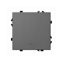 Vienpolis išmanus mechaninis jungiklis Feelspot FSMJZ1G Zigbee, Tuya, 1000W, pilkas