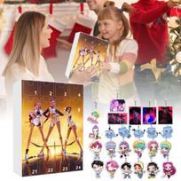 Kpop Demonų medžiotojai Advento kalendorius K Pop Demonų medžiotojai Rumi Mira Zoey Tigras Kalėdų atgalinio skaičiavimo Advento kalendorius Dovana 24 dienos