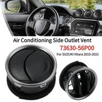 Left Right Side Dashboard- A/C Air Vent Outlet Grille Direct For SUZUKI Vitara 2015-2021 Air Conditioning Side Outlet Vent- gray