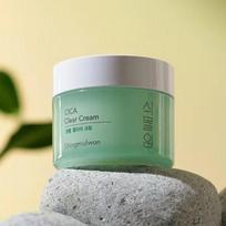 Shingmulwon Centella Clear Cream 50ml – Soothing & Moisturizing Facial Cream gray