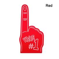 1Pcs EVA Giant Foam Finger Cheerleading Inspiring Foam Gloves  Cheer Props Sports Accessories red
