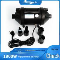 1900W High-Pressure Inflatable Tent Blower & Marine Pump, 220V AC Compression Bag & Suction Inflator ZJ 108 800W