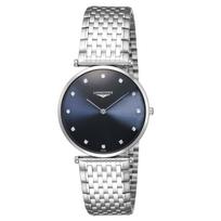 Watch Longines Grand Classique Quartz 3 ATM Water Resistant Sapphire Crystal Blue Dial Stainless Steel [LONGINES] Men's L4.755.4.97.6 mėlyna