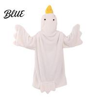 Outdoor Warm Hoodie Goose Blanket Onesie Oversized Wearable with Cute Animal Sleeves for Adults Kids Cozy Flannel Sleeping Bag Wing Sleeve L balta
