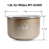 1.8L Rice Cooker liner for Midea inner container Non stick Cooking Pot MY-E211 E210 E220 E2925G E2400 Replacement Accessories