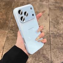 Originalus Stiklinis Blizgus Kietas Atsparus Smūgiams Dėklas iPhone 17 16 15 14 13 12 11 Pro Max Plus Makaronų Saldainių Spalvos Dangtelis iPhone Air iPhone 11