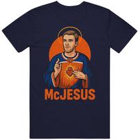 McJesus Connor McDavid Cool Gift Idea v3 T Shirt Unisex T-Shirt L orange
