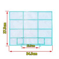 2Pcs Air Conditioner Outlet Air Vent Cleaning Filter Repacement Sponge Anti-Dust Net Mesh For Wall-Mounted Air Conditioner as the picture