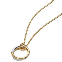 Pandora Dvispalvis Madingas Dizainas Paauksuotas Karoliai Moteriški karoliai Daugiaspalvis 363882C00 Box beige