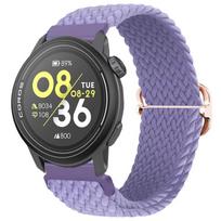 20/22 mm nailono pintas dirželis COROS APEX 4/PACE Pro/4 3 2, reguliuojama apyrankė CMF Watch 3/2/1 Pro Suunto Race 2/S/Run for Suunto Race 2-S levandų violetinė spalva