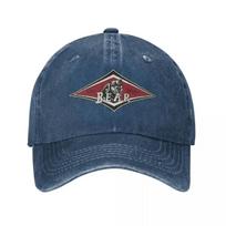 Vintage Surfing Bear Big Wednesday Cult Surfboard Surf Logo Diamond Retro T Shirt Baseball Cap Sun Cap Beach Mens Cap Women'S gray