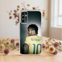 Futbolas 10 N-NeYmAr Telefono dėklas Skaidrus Silikoninis Minkštas Samsung A10,12,20,21S,30,31,40,50,51,52,70,71 Samsung a40