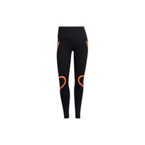 (WMNS) adidas by Stella McCartney TruePace Running Leggings Asia Sizing 'Black Orange' Women's HD9115 S black