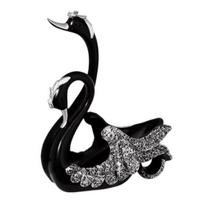 Swan Wine Bottle Holder, Resin Art Wine Rack for Tabletop, Elegant Home Bar Decor, Gift for Wine Lovers juoda