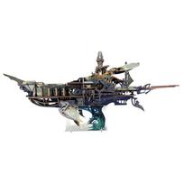 DIY 3D Wooden Puzzle Whale Ark of the Universe Spaceship Jigsaw Puzzle Assembly Miniature Model Kits Toys For Friends Gifts black