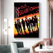 1 vnt. Miesto filmo T-The Warriors plakato lipdukas Spaudinys Vandeniui atsparus Sienos meno kūrinys Svetainei Miegamajam Namų Dekoras (as the picture,10x15cm No Frame) brown