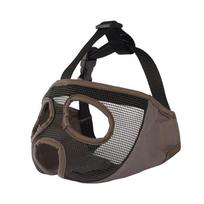 Bulldog Face Mask: Anti-bite, Anti-bark, Protective Dog Muzzle, Headgear for Preventing Random Eating black