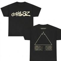 Gorillaz The Mountain Tour 2026 m. vasara Europa JK datos Marškinėliai Medvilniniai CB0587 L white