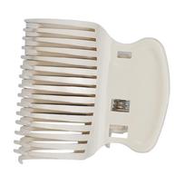12pcs Hot Roller Clip Replacement Hair Curler Roller Claw Clips for Hair Sectioning Styling White white