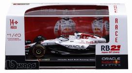 Kyosho BURAGO Oracle Red Bull Racing RB21 2025 Japanese GP Verstappen Driver Included Clear Case Finished Product BUR38234JPV 1/43 No.1 M. gray