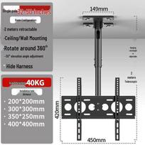 Universal Telescopic Ceiling TV & Monitor Mount with Rotation