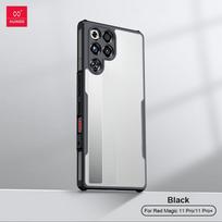 XUNDD Case For Nubia Red Magic 11Pro 11 Pro+ Shockproof Magnetic Phone Cover with Airbag PC+TPU Transparent Protective Shell Pc + tpu&ZTE nubia RedMagic 11 Air gray