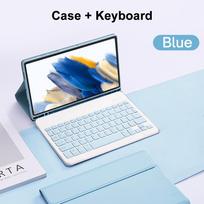Case for Samsung Galaxy Tab A8 10.5 Inch,Bluetooth Keyboard Cover for Samsung Tab A8 SM-X205N X200N French keyboard