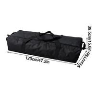 Multi-Size Duffel Bag Large Capacity Travel Gear Storage Handbag Tent Carry Bag  Outdoor Travel 80x30x26cm black