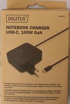 SALE OUT. Digitus Notebook Charger USB-C, 100W GaN /  | SALE OUT. Digitus Notebook Charger USB-C, 100W | DA-10072 | DAMAGED PACKAGING