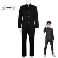 Dandadan Cosplay Kostiumų Rinkinys Okarun Kaukė & Ken Takakura Vienodas Akinių Rinkinys - Momo Ayase Helovino Šventės Cosplay Vyrams Moterims XXXL black