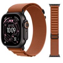 Strap for Apple Watch Bands ultra 2 3 49mm 44mm 40mm 41 45mm 42mm 46mm Alpine loop correa bracelet iWatch series 7 se 8 9 10 11 S10-46 42 44 45 49mm black