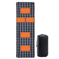 Outdoor Electric Heating Pads with 5 Heating Zones Camping Heating Sleeping Pad for Cold Weather Camping Backpacking Or Hiking mėlyna