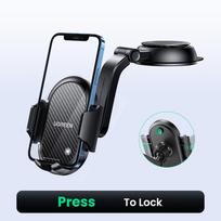 UGREEN Car Phone Holder Stand Gravity Dashboard Phone Holder Universial Mobile Phone Support For iPhone 16 15 Pro Xiaomi Samsung Press to lock China Mainl gray