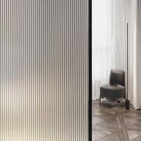 Matte Privacy Window Film Semi-Transparent Sun-Resistant And Static-Absorbing Suitable For Bedroom And Bathroom Door Decoration. 40cmX1m