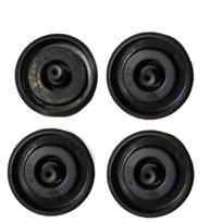 1/2/4Pc Toilet Fill Valve Seal Toilet Tank Fill Valve Gaskets Replacement Parts For Fluidmaster 200Fluidmaster400Fluidmaster 747 black