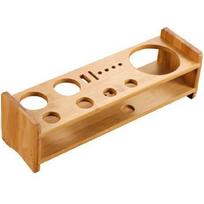Multiple Layer Cocktails Shaker Organizers Durable Wood Construction Keeps Bar Tool Accessible Bartending Tool Shelf 1 beige