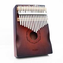 PURM Kalimba Peach Heart: Beginner Thumb Piano Musical Instrument black