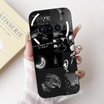 Dėl Nothing Phone 3A A059 dėklo Mielas animacinis panda astronautas Minkštas silikoninis matinės juodos spalvos dangtelis Dėl Nothing Phone3a Pro A059P Fundas Nothing Phone 3A Pro black