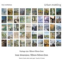 Vintage Oil Painting Style Journaling Stickers: Retro Collage Decoration in 8 Designs