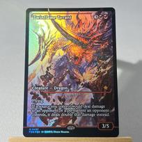FDN DFT TDM FOIL6/002 Tcg proxy magical cards Twinflame Tyrant Twinflame Tyrant Sword of Forge and Frontier Radiant gathering blue