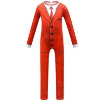 Akį traukiantis Roblox Cosplay kostiumas Vaikams Kombinezonas Helovinui Ir Šventėms Red Jumpsuit Only,140cm red