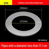 Nerūdijančio plieno dekoratyvinis dangtelis kampinio vožtuvo sienos angai Stainless Steel Decorative Cover 170 Type