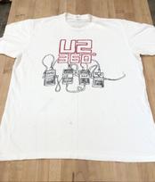 Rare Vintage U2 Concert T-Shirt Hearts & Minds 360 Tour 2011 Size XL L gray