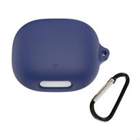 Silicone Carrying Case For Anker Soundcore Liberty 4 Pro Earphone Scratchproof Dustproof Scratch Resistant Protector Sleeve tamsiai mėlyna spalva
