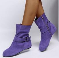 Women's Winter Waterproof Boots Lightweight Soft Sole Flat Casual Shoes Comfortable Plus Size Couple Footwear 36 brown