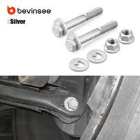 BEVINSEE Galinės ratų krypties ekscentrinis varžtas M12x1.5x82mm BMW E36 E46 M3 Automobilio suvedimo rinkinys